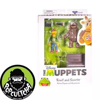 The Muppets - Rowlf The Dog & Scooter 7” Scale Deluxe Action Figure 2-Pack  New  • $32.16