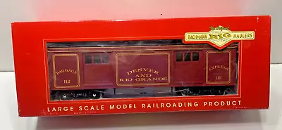 Bachmann #89093  G  Scale D&rg Jackson & Sharp Baggage Car W/metal Wheels New • $74.95