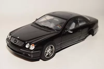 B13 1:18 Autoart Auto Art Mercedes-benz Cl 600 Coupe Black Good Cond. • £82.30