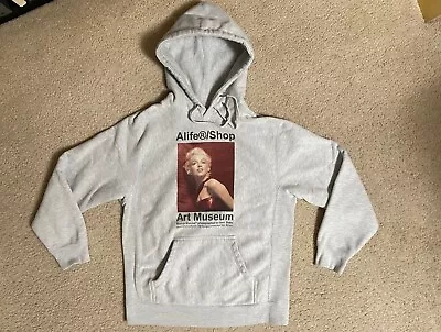 $45 • Buy Men's ALIFE Marilyn Monroe / Sam Shaw MoMa Hoodie Sz MEDIUM(Fits Small?)