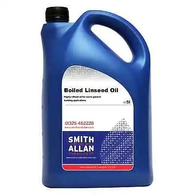Boiled Linseed Oil Wood Treatment 5 Litre 5L • £28.99