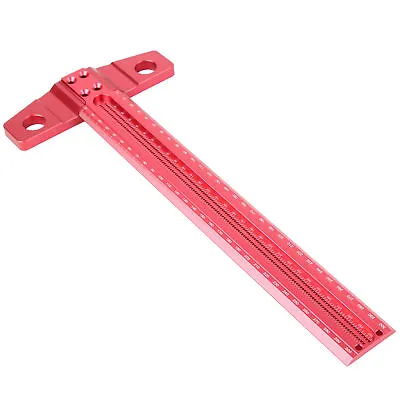 T Square Ruler AluminumAlloy Woodworking Scriber Art Framing Drafting Tool 300mm • $33.41