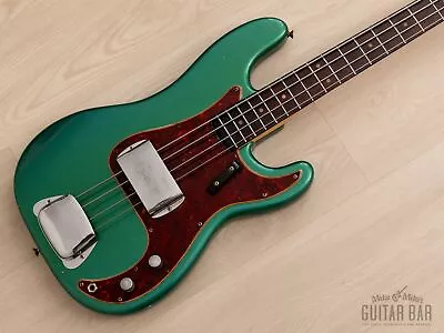 1964 Fender Precision Bass Pre-CBS Vintage Bass Sherwood Green (Riggio) W/ Case • $10799.99