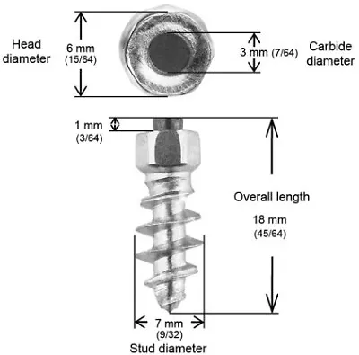 IGRIP Tire Studs ST18 ST-18200 • $145.42