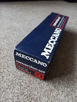 £39.95 • Buy Meccano Conversion Set 5X From The 1970's,complete With Manual & Box 