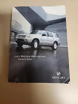 2002 Mercury Mountaineer Owners Owner's Manual  • $10