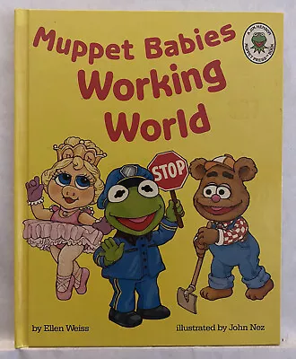 MUPPET BABIES WORKING WORLD BY ELLEN WEISS - 1989 Vintage Rare • $6.29