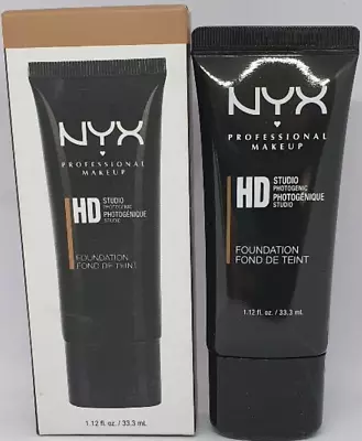 NYX HD Foundation Caramel 33.3ml Studio Photogenic HDF107.7 • £9.95