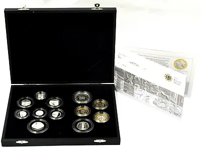 Coin Silver Proof 2009 12 Coin Year Set Kew Gardens 50p BOX + COA Scarce Rare • £749.95