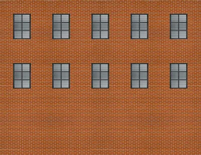 Background Building Kit For O Scale Model Train Layout - Make Custom Backgrounds • $21.99