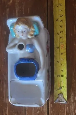 Vintage Mid Century Pinup Girl Leg Noddy Nodder Risque Ashtray Naughty Retro • $31.90