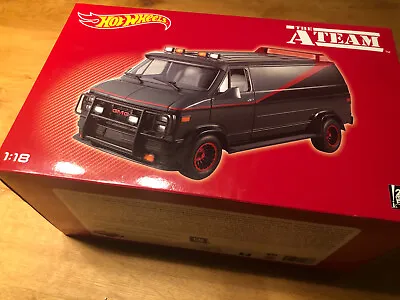 Hot Wheels Elite A-TEAM VAN 1983 GMC 1:18 • $229