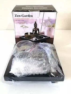 6 Pcs Zen Garden Home Decor Ornament Buddha Statue Tea Light Holder • £5.99