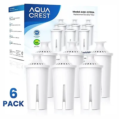 AQUA CREST Replacement For Brita® Water Filter Pitchers And Dispensers Classic • $19.49