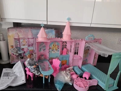 £149.99 • Buy Barbie Swan Lake Enchanted Castle Playset With Prince Daniel Box & Instructions