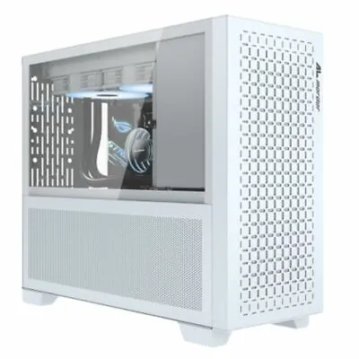 ALmordor Mini Tower Computer PC Case Mini ITX Chassis For Gaming Desktop White • $149.95