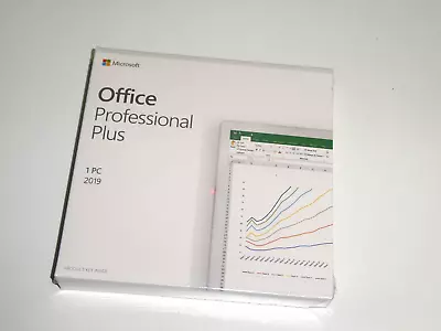 Office Professional 2019 Plus- 32/64 Bit DVD New Sealed 1pc FREE Express Post • $104.99