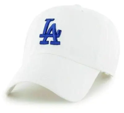 La Dodgers White Logo Hat Mvp Authentic Mlb Baseball Team New Adjustable Cap • $21.99