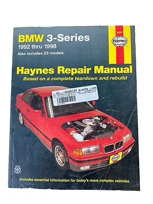 Haynes Repair Manual BMW 3-Series  1992-1995  Includes Z3 18021 New • $23.97