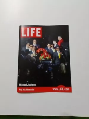 Life Michael Jackson And His Memorial Magazine Tribute Collectible • $8