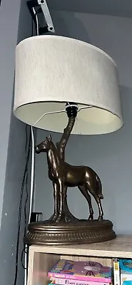 Beautiful Horse Table Lamp With Lamp Shade / Equestrian • £100