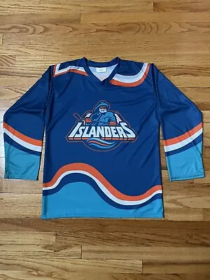 $89.99 • Buy NEW YORK ISLANDERS Coyote Promotion Fisherman Wave Jersey Men’s Size Small