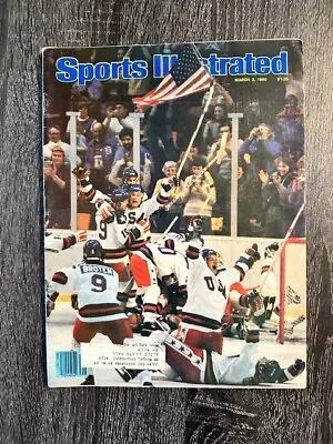 Sports Illustrated March 3 1980 The Winter Olympics U.S. Hockey Miracle On Ice • $59.99