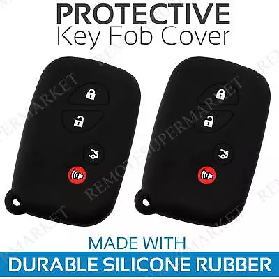 2 Key Fob Cover For 2010-2015 Lexus RX350 Remote Case Rubber Skin Jacket • $9.95