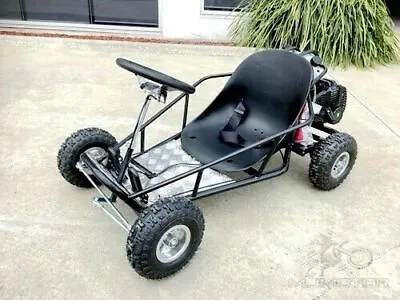49cc Go Kart 4 Wheeler Kids 2 Stroke Buggy Quad Atv Dirt Bik Mini New Model Blk • $599