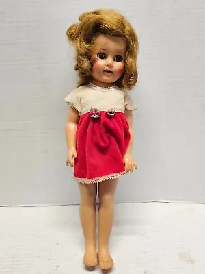 Collectible 1950s Vintage IDEAL Shirley Temple Doll ST-15-N Flirty Eyes 14  • $35