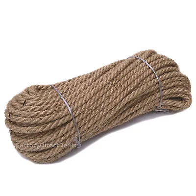 £5.99 • Buy 8 Mm Premium Natural Rope Cat Scratching Post Claw Control Toys Art & Crafts Pet