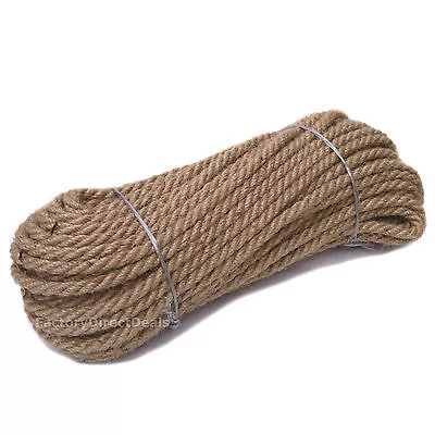 8 Mm Premium Natural Rope Cat Scratching Post Claw Control Toys Art & Crafts Pet • £3.99