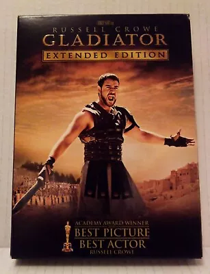 Gladiator [Three-DVD Extended Edition] Russell Crowe • $4.99