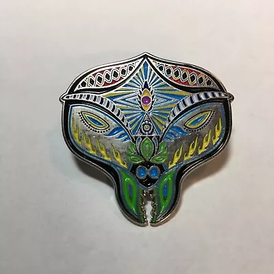 Alien Mantis Lotus Helix Heady Hat Pin Music Festival Rave Trippy Hippy Trade • £11.68