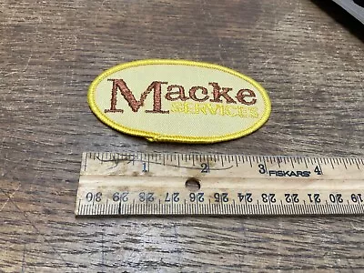 Macke Services Vintage Patch • $3.25