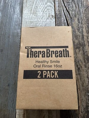 $22.50 • Buy TheraBreath Healthy Smile Oral Rinse, 16oz Each 2 Pack Exp 11/2024