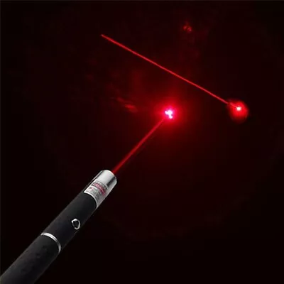 50miles Laser Red Pen Pointer 1mw Powerful Lazer Professional Beam Pet Dog Cat • £3.15