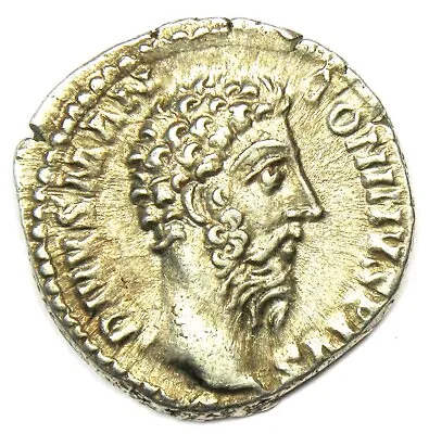 Marcus Aurelius AR Denarius Silver Roman Coin 139-161 AD - Good VF / XF (EF) • $470.25