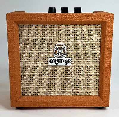 Orange Amplifiers Micro Amp Crush 3W Analogue Combo Amp W/ 9V Battery Working • $38.85