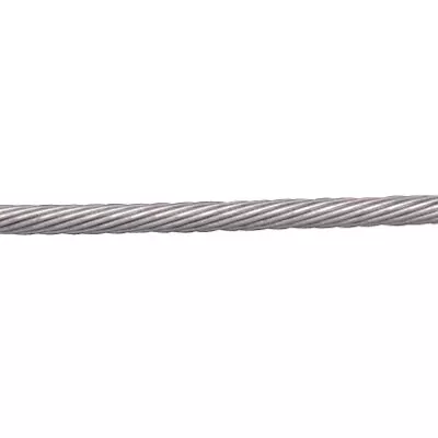 Stainless Wire Rope Cable 1 X 19 1/4  Cuts 316 Ss  (sold Per Foot) • $4.51