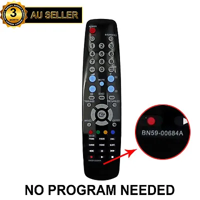 BN59-00684A Remote For Samsung LA32A450 LA32A450C1D LA32A450C1DXXY • $13.98