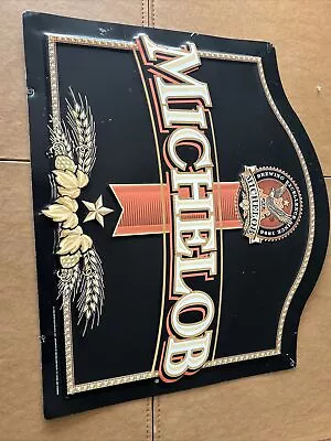 Vintage Michelob Beer Tin Metal Sign 20”x17.5” From 1999 • $30