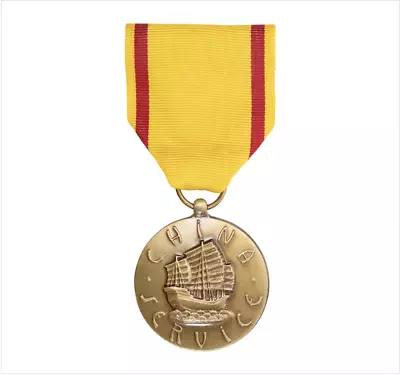 Genuine U.s. Full Size Medal: Marine Corps China Service • $16.95