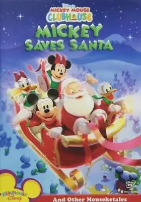 Mickey Mouse Clubhouse - Mickey Saves Santa - DVD - VERY GOOD • $4.97