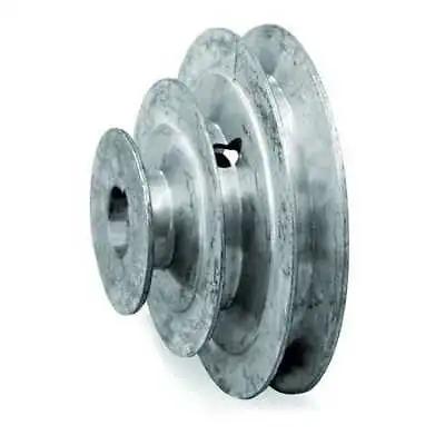 $77.76 • Buy Congress Sca500-3X062kw 5/8  Or 1/2  Fixed Bore 3 Groove Stepped V-Belt Pulley