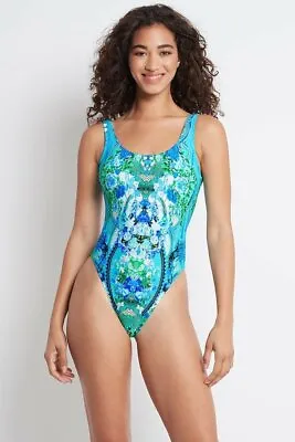 NEW North Beach Boutique CZARINA |Those Blue Eyes One Piece Swimsuit • $110