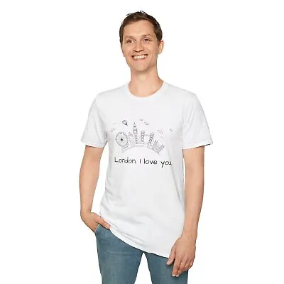  London I Love You  Unisex Cotton T-Shirt • $29.98