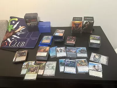 Magic The Gathering MTG Card Lot With FOILS Cases & Playmat • $25