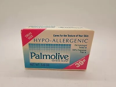 VTG NOS  Hypo-Allergenic Palmolive White Soap Bar ~ 3.5oz SIZE  • £24.06