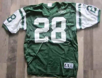 Vintage New York Jets Curtis Martin #28  NFL STARTER  Jersey Size 46 M • $26.99